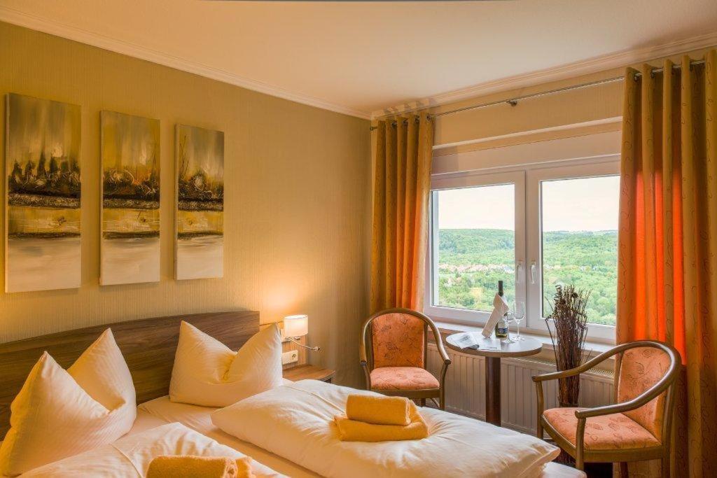 Berghotel Wilhelmsburg Bad Kosen Exteriér fotografie