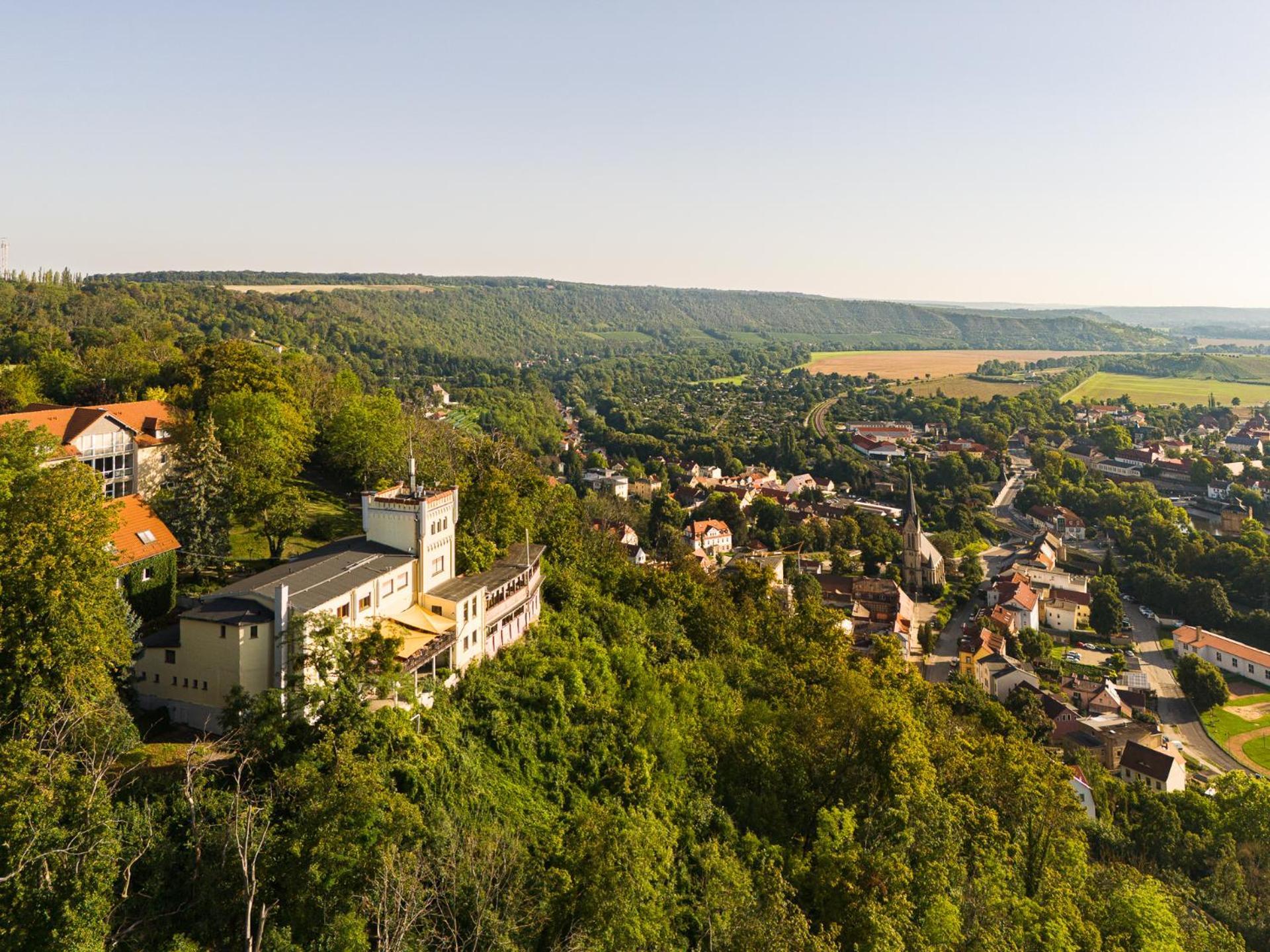 Berghotel Wilhelmsburg Bad Kosen Exteriér fotografie